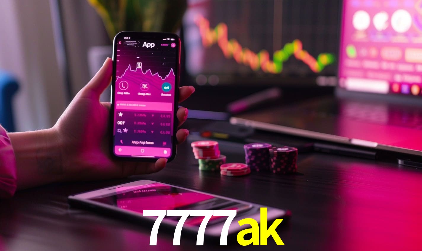 Comparação APP mobile vs versão web da 7777ak